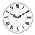 WALLC-R70P25/WHITE Часы настенные аналоговые Бюрократ WallC-R70P D25см белый