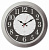 WALLC-R67P39/SILVER Часы настенные аналоговые Бюрократ WallC-R67P D39см серебристый