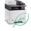 1102r73nl1 kyocera ecosys m5526cdw, p/c/s/, цв.лазерный, a4, 26 стр/мин, 1200x1200 dpi, 512 мб, usb 2.0, network, wi-fi, лоток 250 л., duplex, автопод., старт.то