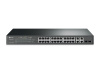 109172 коммутатор [t1500-28pct] tp-link t1500-28pct 24 порта rj45 10/100 мбит/с, 4 гигабитных порта rj45 и 2 комбинированных sfp-слота, поддержка 802.3at/af,