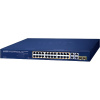 коммутатор/ planet gsw-2824p 24-port 10/100/1000t 802.3at poe + 2-port 10/100/1000t + 2-port gigabit tp/sfp combo ethernet switch (250w poe budget,