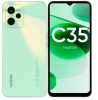 6042397 смартфон realme c35 128gb 4gb зеленый моноблок 3g 4g 2sim 6.6" 1080x2408 android 11 50mpix 802.11 b/g/n/ac nfc gps gsm900/1800 gsm1900 touchsc microsd