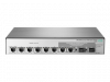 jl169a#abb hpe 1850 6xgt 2xgt/sfp+ switch (6x1/10gbase-t rj-45 + 2x1/10g combo, web-managed)