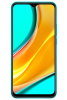 9464gree смартфон xiaomi redmi 9 4 гб ram 64gb зеленый наличие 3g lte os android 10.0/screen 6.53" 2340 x 1080 ips-lcd dual sim 1xusb type c 1xразъем для наушн