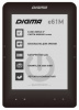 e61mbk электронная книга digma e61m 6" e-ink carta 800x600 600mhz/4gb/microsdhc черный