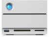 Жесткий диск Lacie Original Thdb3 8Tb STGB8000400 2big Dock (7200rpm) 3.5" серебристый USB 3.0