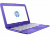 y5v32ea ноутбук hp stream 11-y001ur celeron n3050/2gb/ssd32gb/intel hd graphics/11.6"/hd (1366x768)/windows 10 64/violet/wifi/bt/cam