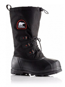 Sorel Glacier XT black red quartz 45