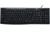 920-008814 Клавиатура Logitech K200 черный/серый USB Multimedia