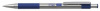 ручка шариков. автоматическая zebra f-301 (ef301bl) синий d=0.7мм син. черн. сменный стержень линия 0.5мм