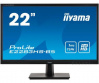 E2283HS-B5 Монитор жидкокристаллический Iiyama Монитор LCD 21.5'' 16:9 1920х1080 TN, nonGLARE, 250cd/m2, H170°/V160°, 1000:1, 80M:1, 16.7M Color, 1ms, VGA, HDMI,