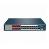 ds-s2624gp сетевой неуправляемый коммутатор 24 rj45 1000m poe портов 2 sfp uplink порта 1000м ethernet ieee802.3af ieee802.3at бюджет poe 225вт поддержка режима