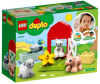 конструктор lego duplo уход за животными на ферме (элем.:11) пластик (2+) (10949)