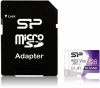 флеш карта microsdxc 128gb class10 silicon power sp128gbstxdu3v20ab superior pro colorful + adapter