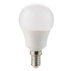 k4gw82elc ecola globe led 8,2w g50 220v e14 2700k шар 270° (композит) 95x50