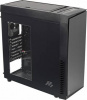 ZALMAN R1, ATX, BLACK, WINDOW, 2x5.25", 4x3.5", 2x2.5", 2xUSB2.0, 1xUSB3.0, FAN CONTROLLER, FRONT 1x120mm, REAR 1x120mm, TOP 1x120mm