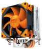 PCCooler S88 S775/115X/AM2/AM3/AM4/FM1/FM2 (48 шт/кор, TDP 98W, вент-р 80мм с PWM, 2 тепловые трубки 6мм, 1200-2000RPM, 20.5dBa) Retail Color Box