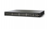 111264 коммутатор [sg220-50p-k9-eu] cisco sb sg220-50p 50-port gigabit poe smart switch