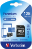044085 verbatim micro secure digital card microsdxc premium uhs-1 128gb class 10 inc adapter