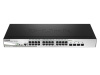 коммутатор 24port 10/100/1000 dgs-1510-28lp/me/a1a d-link