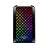 ASE900G-512GU32G2-CBK Твердотельный накопитель/ ADATA External SSD SE900G, 512GB, Type-C, USB 3.2 Gen2, R/W 2000/2000 MB/s, RGB lighting, 111x66x17mm, Black (3 года)