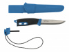 Нож Morakniv Companion Spark (13572) стальной лезв.104мм черный/голубой