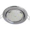 tc5w42elc ecola light gx53 h4 led светильник хром встр.без рефл. с лампой gx53 led 4,2w 2800к прозр.стекло 38x106 (к+)