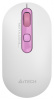 FG20S (SAKURA) Мышь A4Tech Fstyler FG20S Sakura белый/розовый оптическая (2000dpi) silent беспроводная USB для ноутбука (4but)