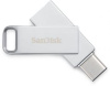 Флеш Диск Sandisk 128Gb Ultra Dual SDDDMC2-128G-GA46 USB3.1 серебристый