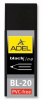 ластик adel blackline 227-0789-000 60x22x12мм каучук черный индивидуальная картонная упаковка + пленка