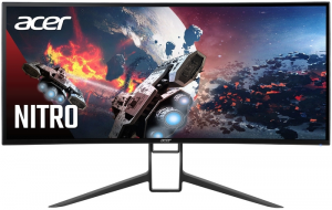 UM.CX3EE.P01 34" ACER Nitro XR343CKPbmiipphuzx ,21:9, IPS, HDR 400,3440x1440, 180Hz(over) DP, TypeC, 1ms , 550 (HDR 400)nits, 2xHDMI + 2xDP + Type-C(PD85W) + US