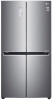 Холодильник LG GR-M24FTLHL серебристый (трехкамерный)