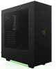 Корпус NZXT S340 Razer CA-S340W-RA черный/зеленый без БП ATX 3x120mm 3x140mm 2xUSB3.0 audio bott PSU