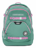 00183930 рюкзак coocazoo scalerale springman зеленый/розовый