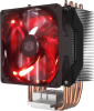 RR-H410-20PK-R1 Кулер для процессора/ Cooler Master Hyper H410R (100W, 4-pin, 136mm, tower, Al/Cu, red LED, fans: 1x92mm/34.1CFM/29dBA/2000rpm, 1700/1200/115x/AM4