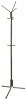 ВНП24 Вешалка напольная Исток медный антик основание крестовина наконечники черный крючки двойные сталь