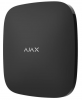 12121.01.bl2 ajax hub plus black (интеллектуальная централь - 4 канала связи (2sim 3g + ethernet + wifi), чёрная)