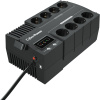 ибп cyberpower bs650e new линейно-интерактивный 650ва/390вт, 4+4 евророзетки, usb ups line-interactive cyberpower bs650e new 650va/390w usb (4+4 euro)