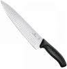 Нож кухонный Victorinox Swiss Classic (6.8023.25B) стальной лезв.250мм прямая заточка черный блистер