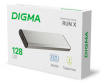 Накопитель SSD Digma USB 3.2 128Gb DGSR8128G1MSR RUN X 1.8" серебристый