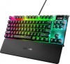 64734 Клавиатура Steelseries Apex Pro TKL RU механическая черный USB Multimedia for gamer LED (подставка для запястий)