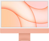 apple 24-inch imac (2021): retina 4.5k, apple m1 chip with 8-core cpu & 8-core gpu, 8gb, 512gb ssd, orange (mod. z133000ah; z133)