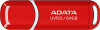 Флэш-накопитель USB3.1 64GB RED AUV150-64G-RRD ADATA