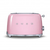 Тостер на 2 ломтика,SMEG TSF01PKEU, розовый