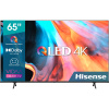 65e7hq телевизор жк 65'' hisense/ 65", qled, ultra hd, smart tv (ос vidaa u5), wi-fi, pci 2000, dvb-t2/t/c/s2/s, 2х10w, ci+(1.4), 3хhdmi, 2хusb, works with