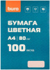 бумага buro buro-100р a4/80г/м2/100л./розовый пастель общего назначения(офисная)