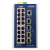 коммутатор/ planet igs-6325-16p4s ip30 din-rail industrial l3 16-port 10/100/1000t 802.3at poe + 4-port 1g/2.5g sfp full managed switch (-40 to 75 c,