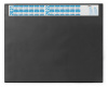 настольное покрытие durable 7204-01 65х52см черный нескользящая основа прозрачный верхний слой