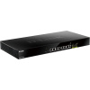 d-link dms-1100-10ts/a1a, l2 smart switch with 8 2.5gbase-t ports and 2 10gbase-x sfp+ ports.16k mac address, 80gbps switching capacity, 802.3x flow c