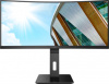 CU34P2A Монитор LCD 34'' [21:9] 3440x1440(UWQHD) VA, Curved, nonGLARE, 100 Hz, 300 cd/m2, H178°/V178°, 3000:1, 50М:1, 16.7M, 4ms, 2xHDMI, DP, USB-Hub, Height